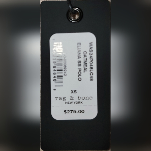 NWT Rag & Bone Eliana Cotton Cashmere Polo size XS - Picture 10 of 15